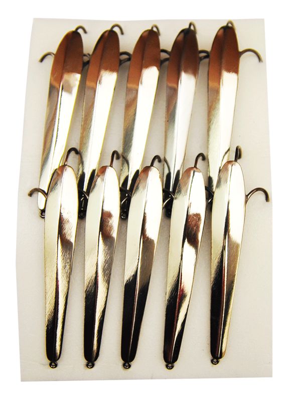 Блешня зимова ДОН - 6 см - 10шт./уп - Середня - 3 гачка - Мідь