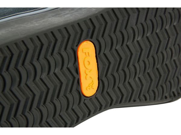 FOX чорно-помаранчеві кеди (Black Orange Casual Trainers) Кросівки