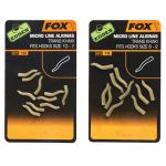 Монтаж для крючка Fox EDGES Line Aligna Adaptor - Лентяйка - Trans Khaki - 10 шт/уп