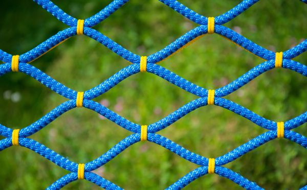 Гамак усиленный безузловой - Верёвка Ø10 мм - 130x200 см - Черный