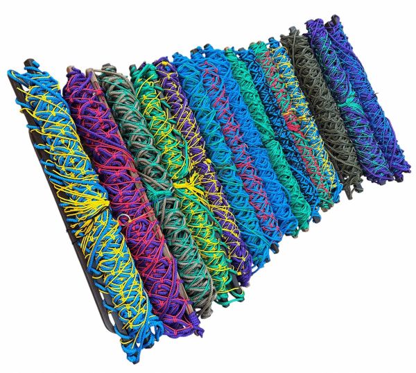 Гамак усиленный безузловой - Верёвка Ø10 мм - 130x200 см - Разноцветный