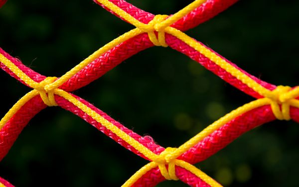 Гамак плетений посилений - Мотузка Ø16 мм - 130x200 см - Капучино