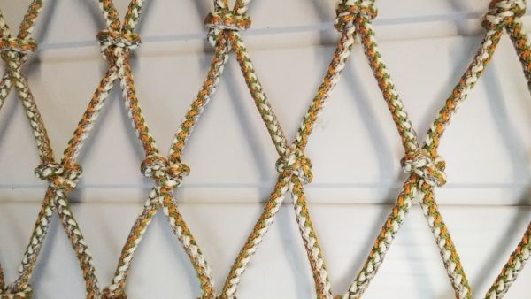 Гамак плетеный одноместный