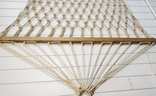 Гамак плетеный одноместный