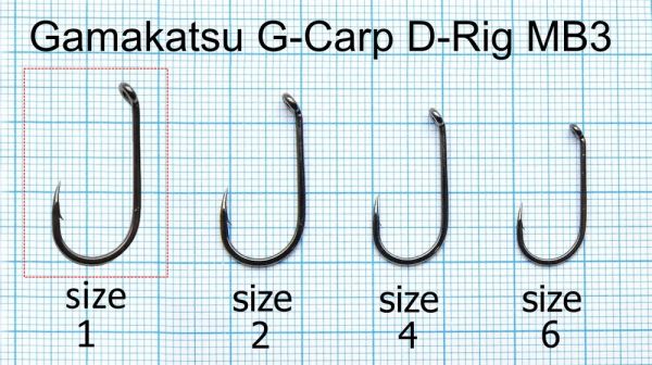 Крючок Gamakatsu A1 G-Carp D-RIG MB3 - 10 шт/уп