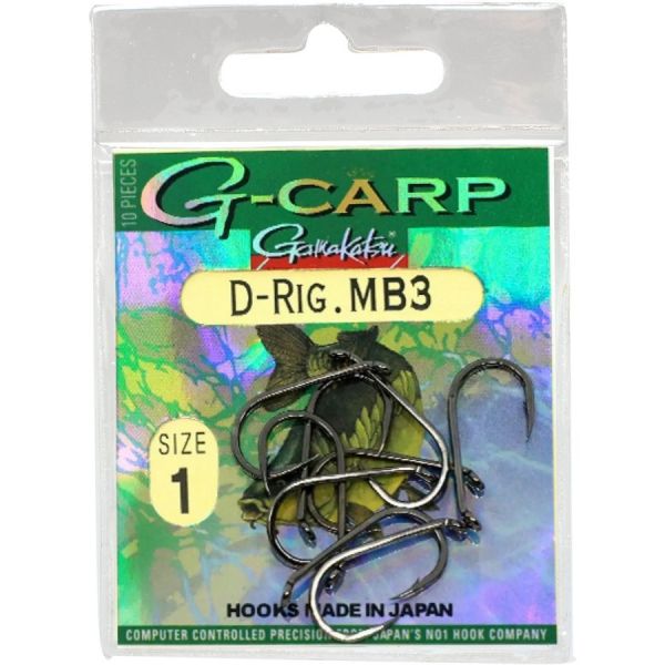 Крючок Gamakatsu A1 G-Carp D-RIG MB3 - 10 шт/уп