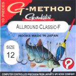 Крючок Gamakatsu Method Allround Classic F - 10 шт/уп