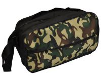 Набор жерлиц с тормозом - Оснащенные - Подставка Ø19 см - Пластик - Высота 60 см - Рыжая + Сумка