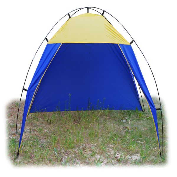 Тент-палатка для пляжа - Солнцезащитный - Желто-синий