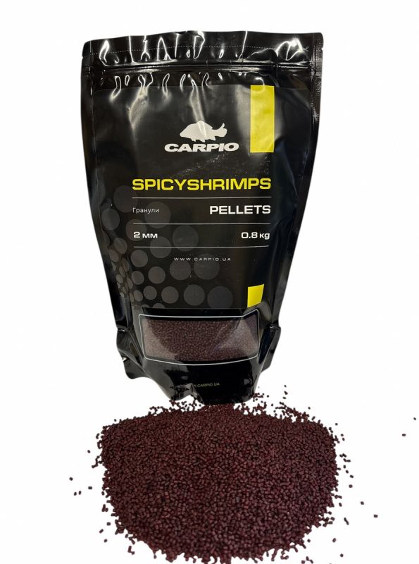 Пеллетс ТМ Carpio SpicyShrimps - Гранули Ø2 мм