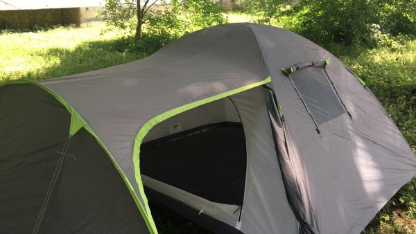 Намет 4-х місцевий Green Camp 1009-2 (2 входи)