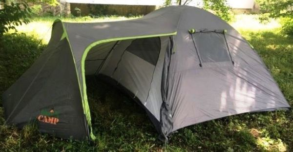 Намет 4-х місцевий Green Camp 1009-2 (2 входи)