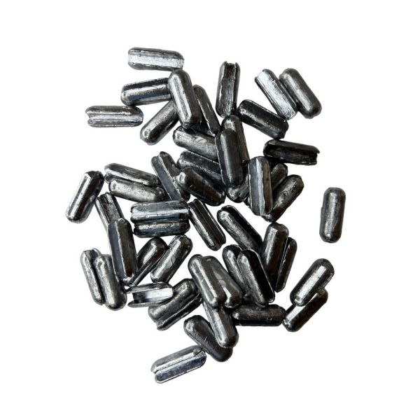 Вантаж для сітки риболовної розрізний - Довгий - 50 шт.