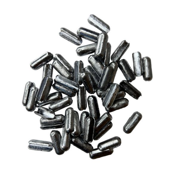 Вантаж для сітки риболовної розрізний - Довгий - 50 шт.