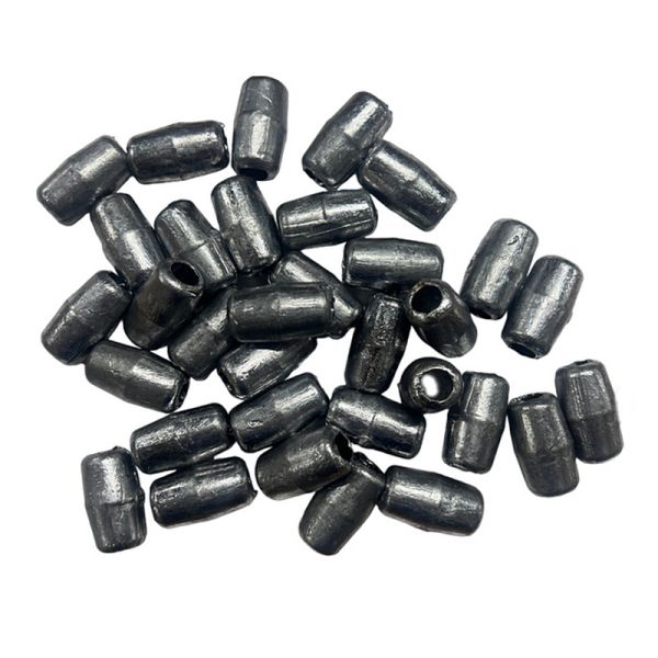 Груз для сетей - Скользящий - Свинец - Цилиндр - 50 шт/уп