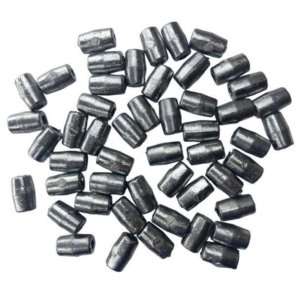 Груз для сетей - Скользящий - Свинец - Цилиндр - 50 шт/уп