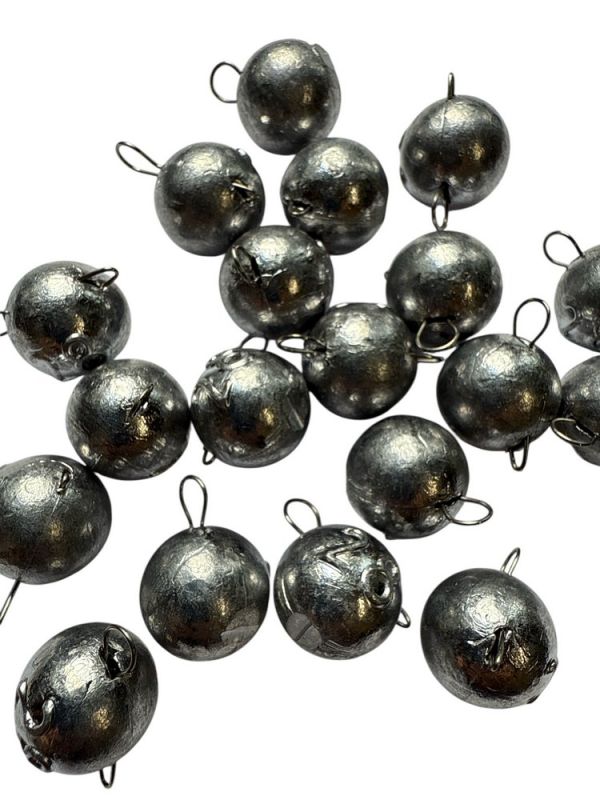 Груз ушастик разборной свинцовый Zip-пакет - 10 шт/уп