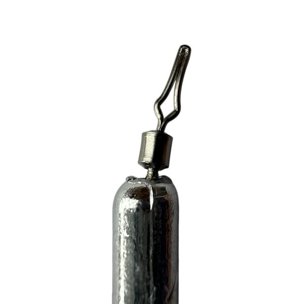 Грузило Drop-shot свинцовое - С вертлюгом - Цилиндр - 50 шт.