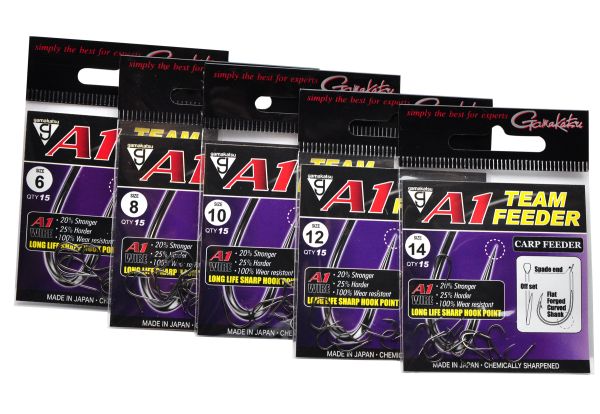 Крючок Gamakatsu A1 Team Feeder Carp Feeder - 15 шт/уп