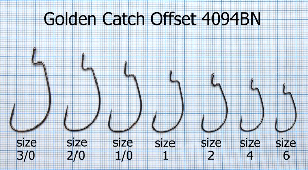 Гачок Golden Catch Offset 4094BN