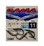 Крючок Zhibo Gama Iseama Spring - С пружиной под мастырку - 5 шт/уп