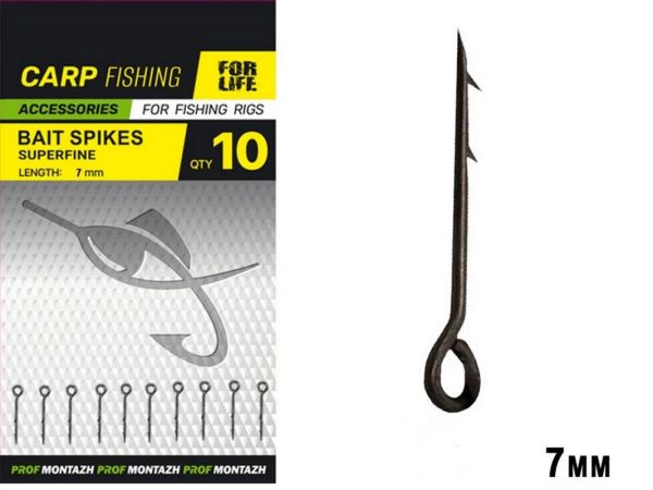 Игла-фиксатор для насадок ПрофМонтаж - 7 мм - Металл - 10 шт/уп