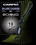 Вертлюг шарнірний Carpio In-line Change №7 - 15 кг - 10 шт/уп