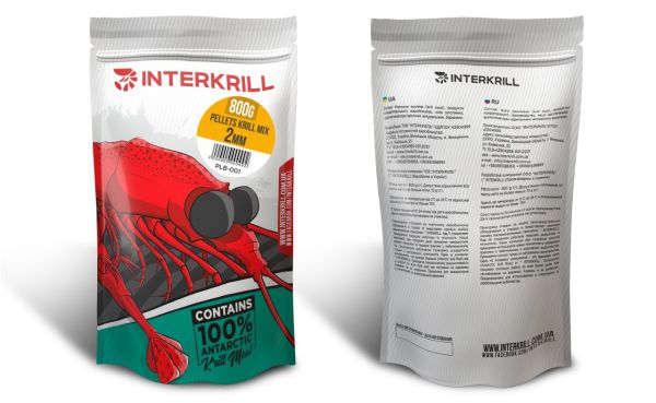 Пеллетс Interkrill "Pellets Krill MIX" - 800 г