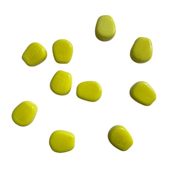 Штучна кукурудза Fishing Roi - Силіконова - Плаваюча - Ананас - 10 шт/уп