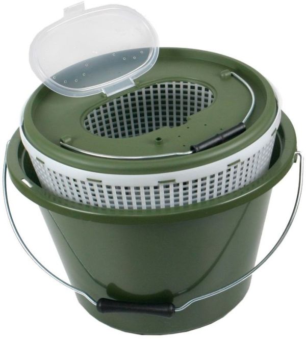 Кан для хранения живца LFG - Круглый - 9 л - Пластик