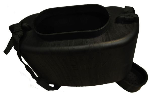 Кан для зберігання живця Тонар (Ermakov) - 10 л - 36x14x25 см - Чорний