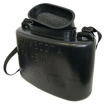 Кан для зберігання живця Тонар (Ermakov) - 10 л - 36x14x25 см - Чорний