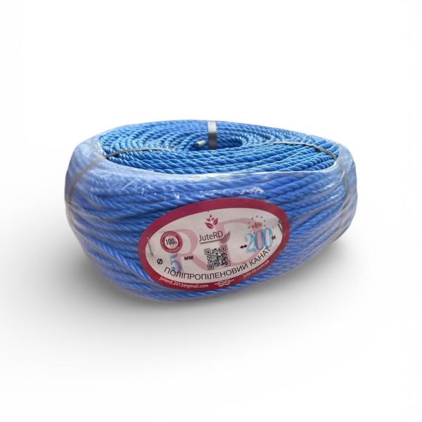 Канат полипропиленовый JuteRD - Синий - 200 м