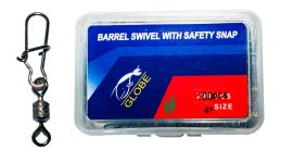 Карабин с вертлюгом Globe - Американка - №4 - 100 шт/уп