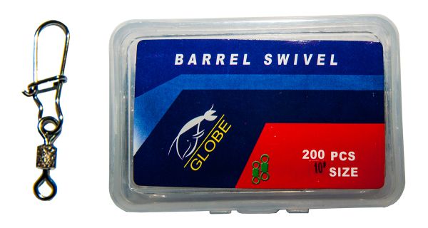 Карабін з вертлюгом Globe - Американка - №10 - 200 шт/уп