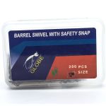 Карабин с вертлюгом Globe - Американка - №12 - 200 шт/уп