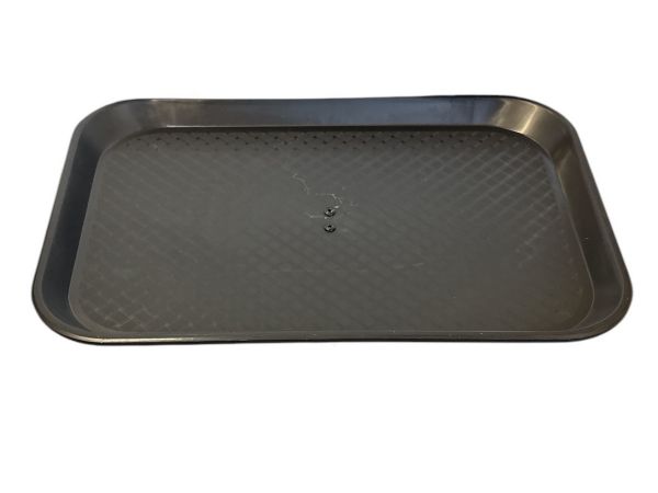 Карповый монтажный столик Anvi под подставку - С адаптером - 35х25х4 см - Пластик - Чёрный