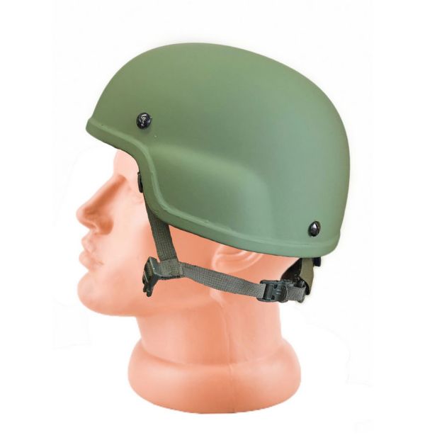 Каска-Шолом "ТОР" кульозахистний - Зелений - З чохлом на каску - Піксель