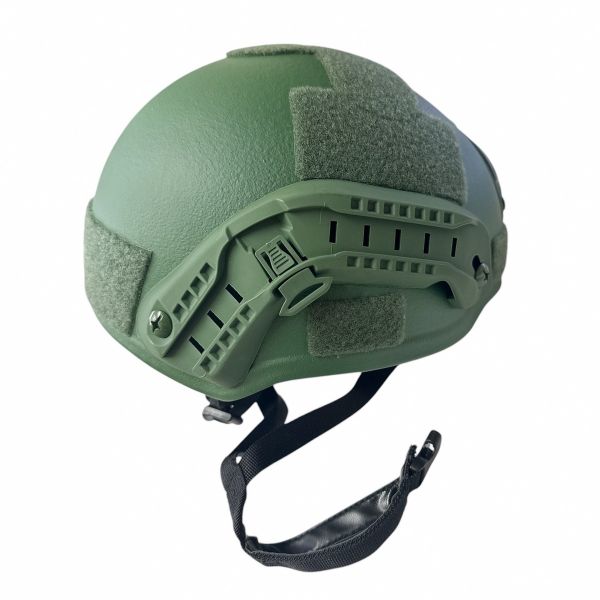 Каска-шлем Mich 2000 - Тактический - Баллистический - Уровень защиты NIJ IIIA - Олива - Размер L