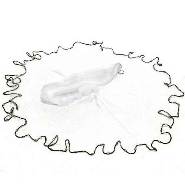 Кастингова сітка Американка (парашут) - Жилка - Ø4 м - Білий