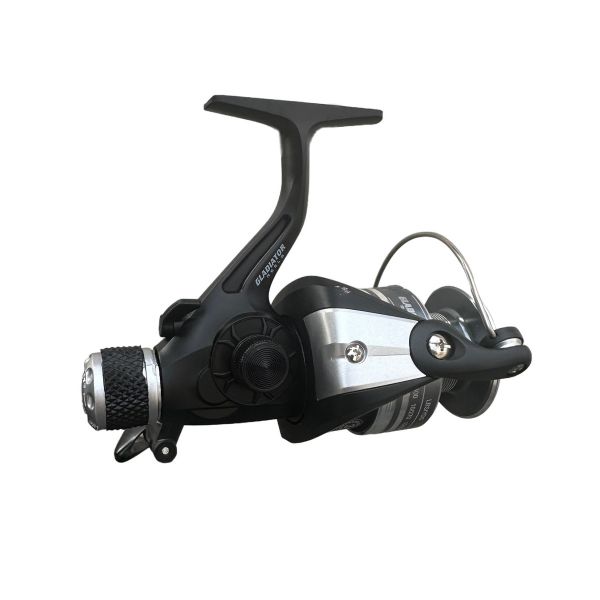 Котушка Gladiator CTR 4000 (403) - 3+1bb - Металева шпуля - Чорна