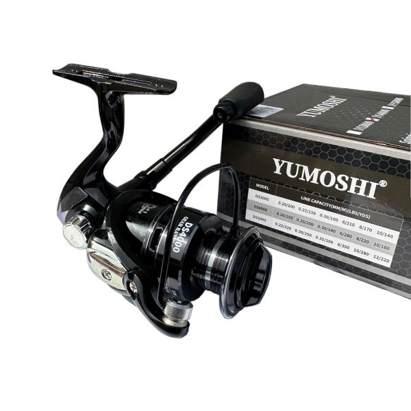 Котушка Gladiator Yumoshi DS - 9+1bb - Чорна