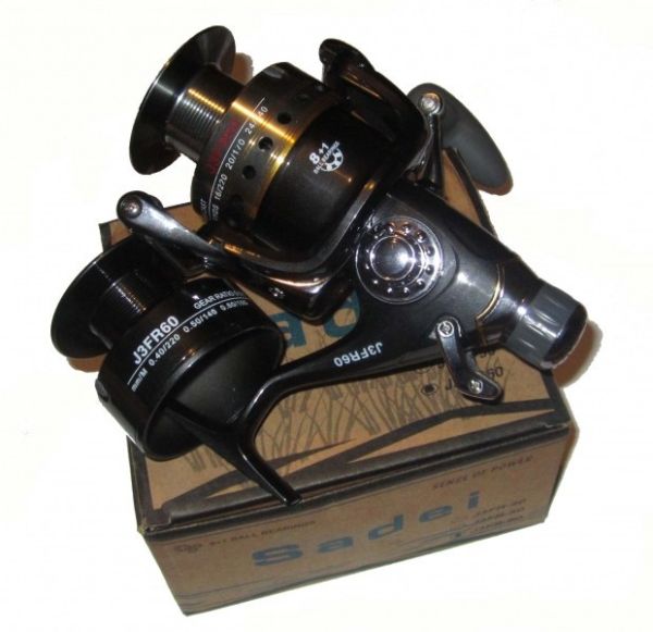 Катушка карповая Sadei J3FR 6000 - 8+1 с бейтранером