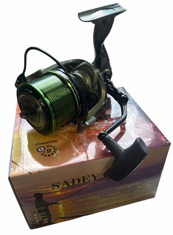 Катушка Sadey Carp Pro 8000 - Без бейтраннера - Для карповой ловли (6+1bb;4.7:1) - Китай