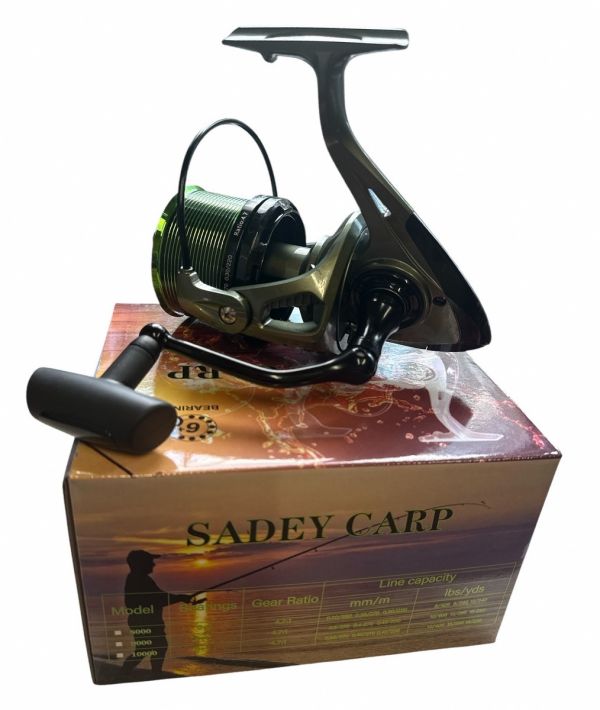 Катушка Sadey Carp Pro 8000 - Без бейтраннера - Для карповой ловли (6+1bb;4.7:1) - Китай