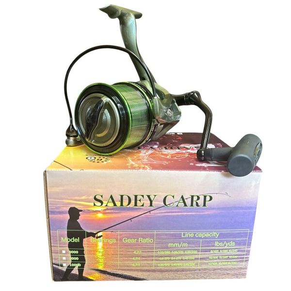 Катушка Sadey Carp Pro 8000 - Без бейтраннера - Для карповой ловли (6+1bb;4.7:1) - Китай