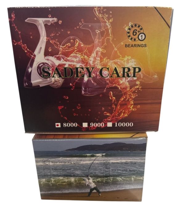 Катушка Sadey Carp Pro 8000 - Без бейтраннера - Для карповой ловли (6+1bb;4.7:1) - Китай