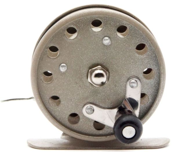 Катушка Xing Sheng 806 - Инерционная - 55x55x40 мм - С курком - 55 мм - Металл