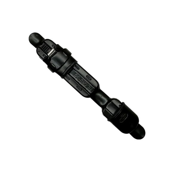 Катушкодержатель для удочки - 12 см - С резиновой вставкой - Чёрный