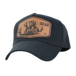 Кепка-трекерка Кентавр - Аппликация animal BEAR - 57-58 размер - Коттон - Чёрный